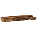 ZNTS Bedside Tables Old Wood Solid Reclaimed Wood 135 x 36.5 x 16.5 cm 866993