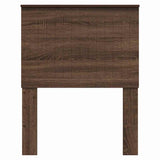 Headboard with Headboard Brown Oak 75 cm Engineered wood 887832