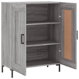 Sideboard Grey Sonoma 69.5x34x90 cm Engineered Wood 830202