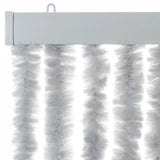 Fly Curtain Grey 90x220 cm Chenille 377349
