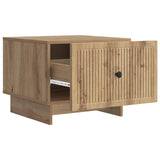 Coffee Table Artisan Oak 49 x 50 x 40 cm Engineered Wood 894054