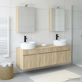 Bathroom Cabinet Set 5 pcs Sonoma Oak Engineered Wood 3406593