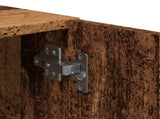 TV Cabinet Old Wood 180x31.5x40 cm Engineered Wood 857141