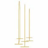 Wedding Arch 3 pcs Gold Steel 42023038