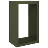 Firewood Rack Green 60x40x100 cm Steel 850992