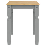 Dining Table Corona Grey 112x60x75 cm Solid Wood Pine 4005715