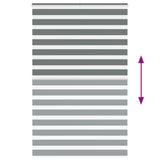 Zebra Blind Dark Grey 145x200 cm Fabric Width 140.9 cm Polyester 4014166