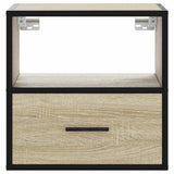 Wall-mounted Bedside Cabinets 2 pcs Sonoma Oak 40x31x39.5 cm 848737