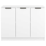 Sideboard White 90.5x30x70 cm Engineered Wood 811187