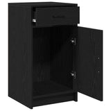 Sideboard Black Oak 40 x 40.5 x 75 cm Engineered wood 865065