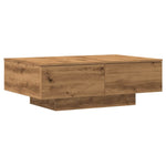 ZNTS Coffee Table Artisan Oak 90x60x31 cm Engineered Wood 856571