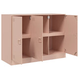 Sideboard Pink 99x39x73 cm Steel 841722