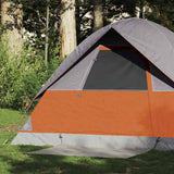 Camping Tent Dome 2-Person Orange Waterproof 94693