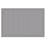 Garden Dining Set 5 pcs Light Grey Polt rattan 3378708