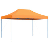 Foldable Party Tent Pop-Up Orange 440x292x315 cm 4004961