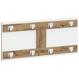Wall-Mounted Headboard DELFT Artisan Oak Engineered Wood 897194