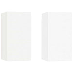 TV Cabinets 2 pcs White 30.5x30x60 cm Engineered Wood 803327