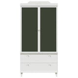 Wardrobe with Chalkboard White 90 x 45 x 180 cm Engineered Wood 42003036