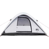 Family Tent Dome 6-Person White Blackout Fabric Waterproof 94554