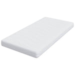 Mattress White 90 x 200 cm Gel Memory Foam 4106314