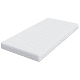 Mattress White 90 x 200 cm Gel Memory Foam 4106314