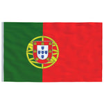 Portugal Flag and Pole 6.23 m Aluminium 3147104