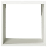 Firewood Rack White 100x40x100 cm Steel 850969
