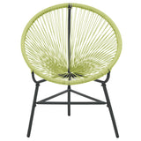 Acapulco Chair Green Polyethylene rattan, powder-coated steel 313141