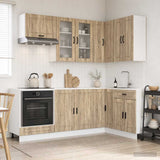 Kitchen Unit PORTO 8 pcs Sonoma Oak Engineered Wood 3438489