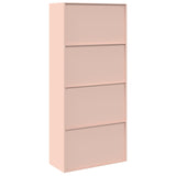 Storage Cabinet Pink 90 x 40 x 200 cm Steel 3406173