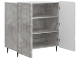 Sideboard Concrete Grey 66 x 34.5 x 92 cm Engineered Wood 894358