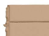 Sunlounger Cushion GEMERT 100% Polyester Sand 200 x 80 x 3 cm 948562