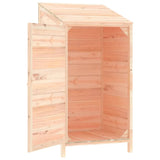 Garden Shed 55x52x112 cm Solid Wood Fir 152178
