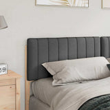 Upholstered Headboard with Headboard Brown and Dark Grey 180 cm 880164