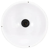 Industrial Hanging Lamp 25 W White Round 30 cm E27 320539