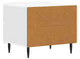 Bedside Cabinet 2 pcs High Gloss White 43 x 34.5 x 49.5 cm 894304