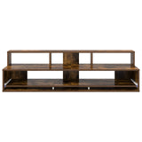 Studio Desk Smoked Oak 152 x 42.5 x 36 cm Engineered Wood 8006720