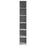 Highboard Concrete Grey 30x41x185 cm Engineered Wood 846414