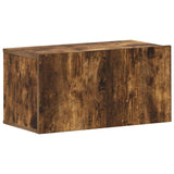 10 Piece TV Cabinet Set Smoked Oak Engineered Wood 3120248