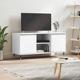 TV Cabinet White 104x35x50 cm Engineered Wood 827004
