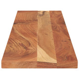 Table Top 180x20x2.5 cm Rectangular Solid Wood Acacia 370889