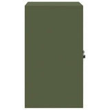Storage Cabinet Olive Green 60 x 40 x 70 cm Steel 891722
