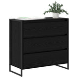Sideboard Black Oak 79 x 36 x 75.5 cm Engineered Wood 886594