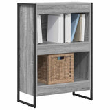 Book Cabinet Grey Sonoma 60 x 30 x 86.5 cm Engineered Wood 886387