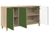 Sideboard GELEEN Sonoma 102 x 33 x 75 cm Engineered Wood 8006951