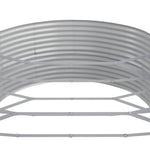 Garden Raised Bed Galvanised Steel 544x100x36 cm Anthracite 319016