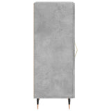 Sideboard Concrete Grey 34.5x34x90 cm Engineered Wood 828776