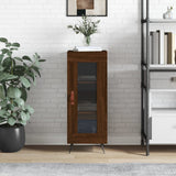 Sideboard Brown Oak 34.5x34x90 cm Engineered Wood 828771