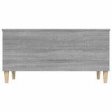 Coffee Table Grey Sonoma 90x44.5x45 cm Engineered Wood 819586