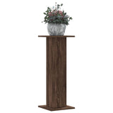 Plant Stands 2 pcs Brown Oak 30x30x80 cm Engineered Wood 3307870